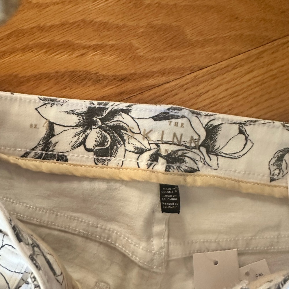 Floral Print Women's Jeans size 4 NEW - Picture 3 of 4